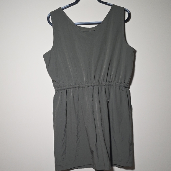 Calvin Klein Olive Mini Dress - Picture 4 of 5